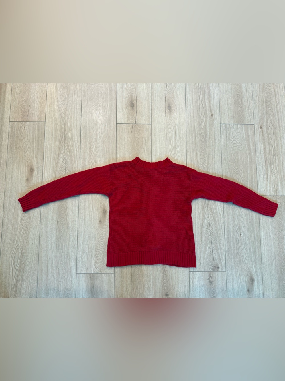 Pendleton Vibrant Red Crewneck Knit Sweater - Picture 3 of 7